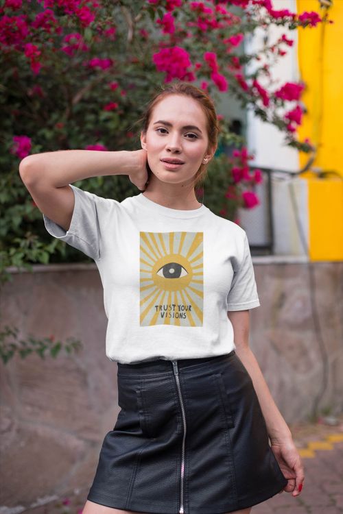 T-shirt oversize Trust your Visitors