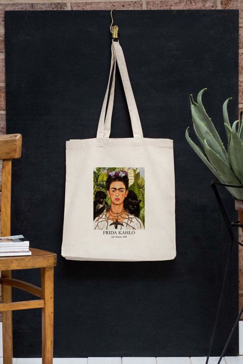 Torba Bawełniana Frida Kahlo Portret