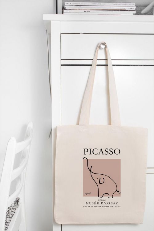 Torba Bawełniana Picasso Elephant
