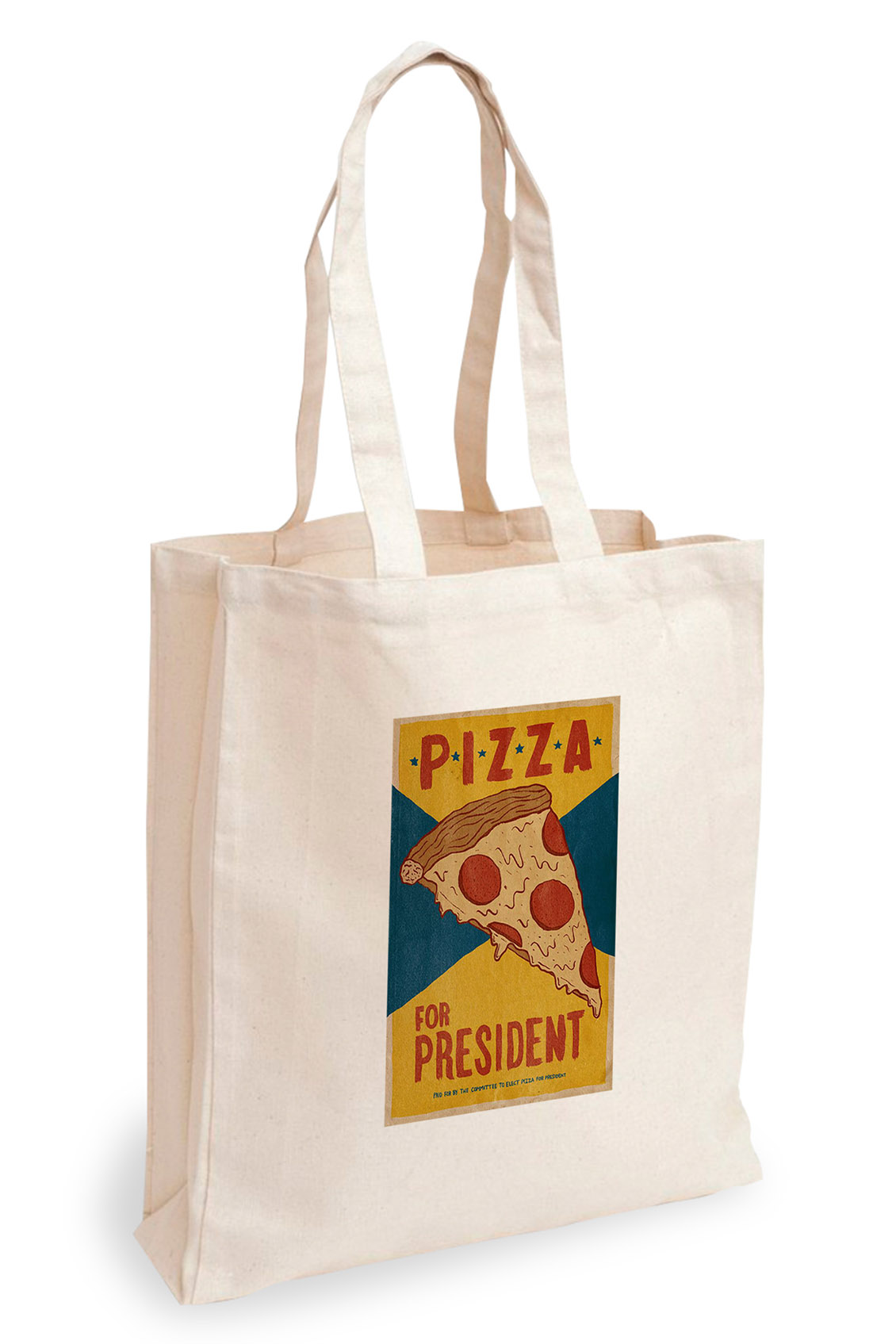 Torba Bawełniana Pizza for President
