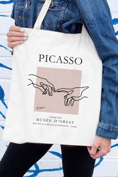 Torba eko Picasso Touching Hands