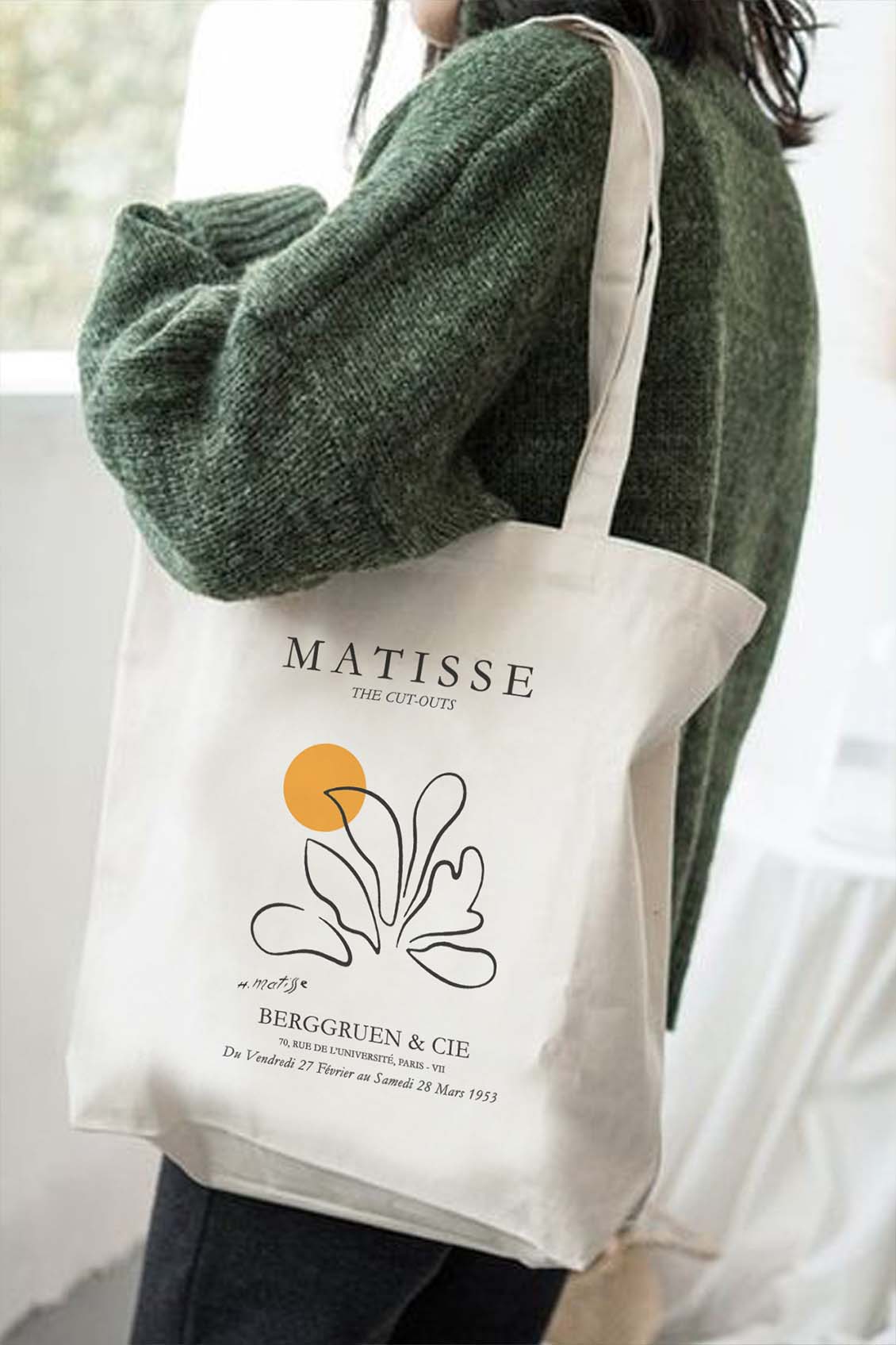 Torba eko Matisse Dark Beige Cut Outs 2