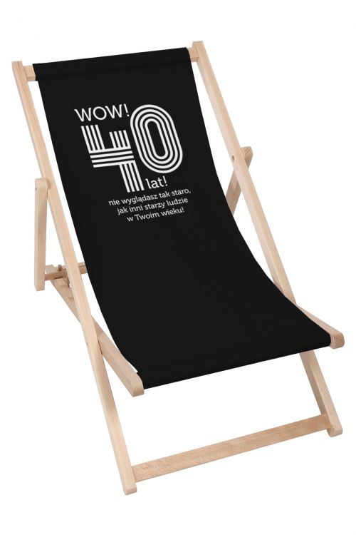 Leżak klasyczny 40 Lat Tak Staro