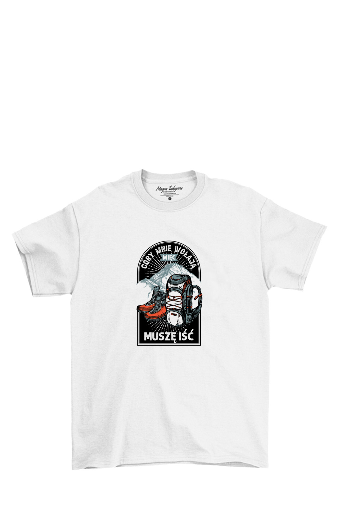 T-shirt oversize Góry mnie wołają muszę iść