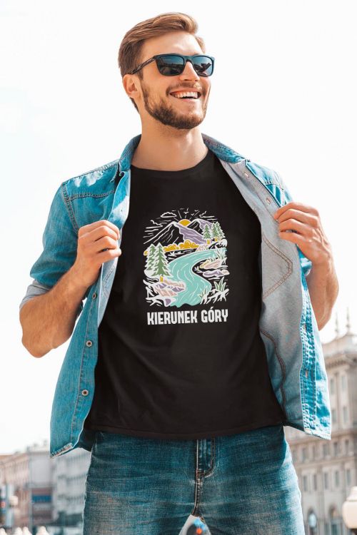 T-shirt oversize Kierunek Góry