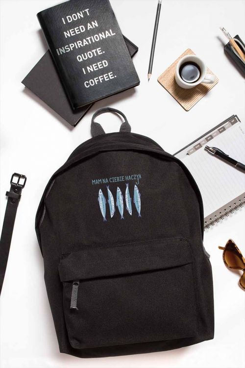 Plecak Simple Mam na Ciebie haczyk