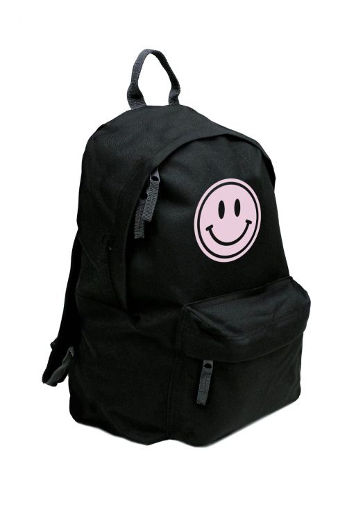 Plecak Simple Smiley Face Pink