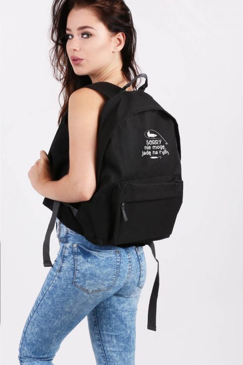 Plecak Simple Sorry jadę na ryby