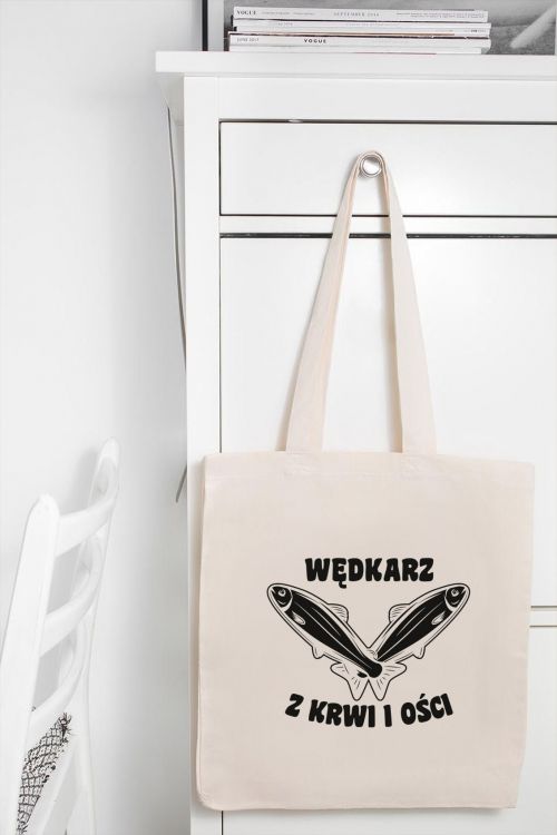 Torba Bawełniana Wędkarz z Ością