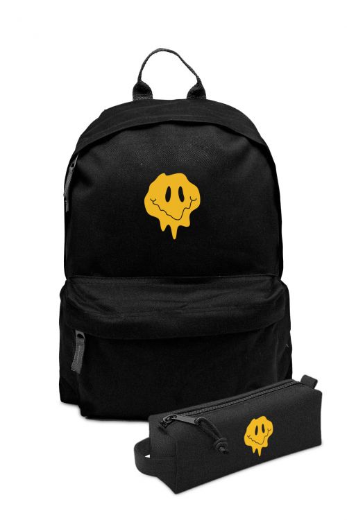 Zestaw Plecak Simple i piórnik Don't Worry