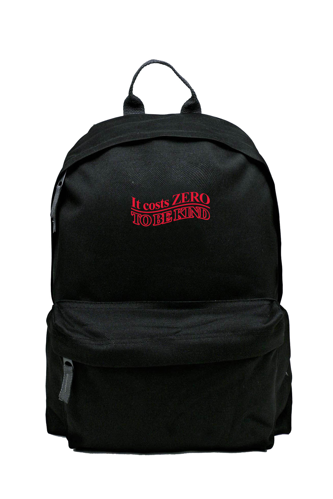 Zestaw Plecak Simple i piórnik It costs zero to be kind