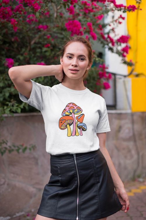 T-shirt oversize Mushroom