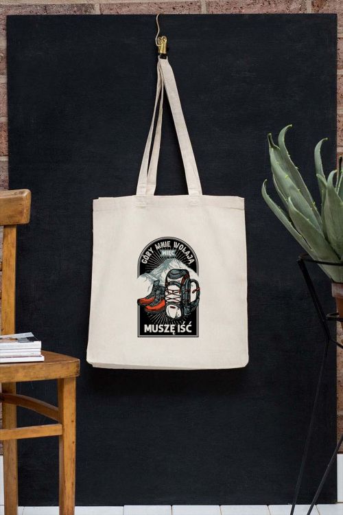 Torba Bawełniana Góry mnie wołają więc muszę iść