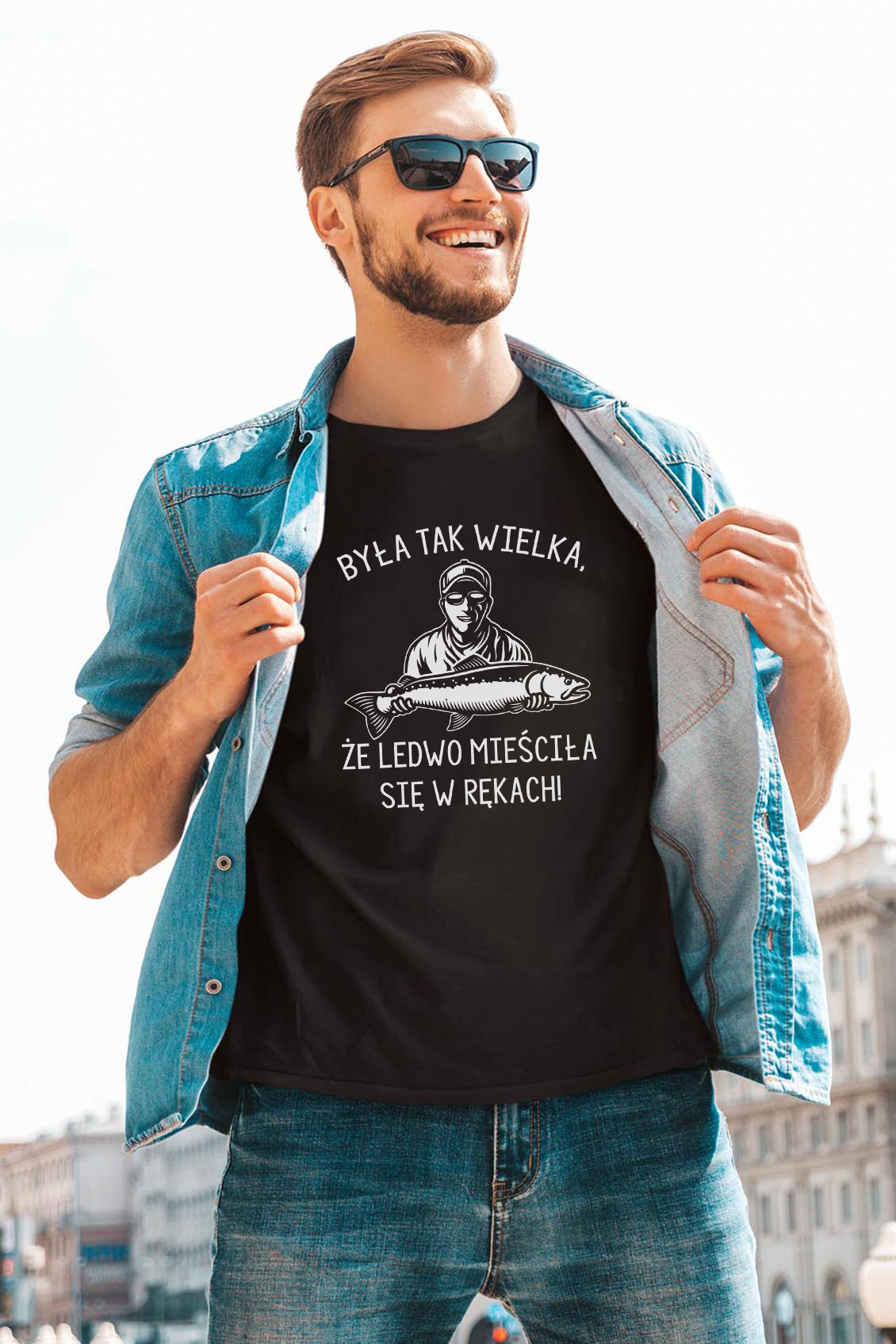 T-shirt oversize Była taka Wielka