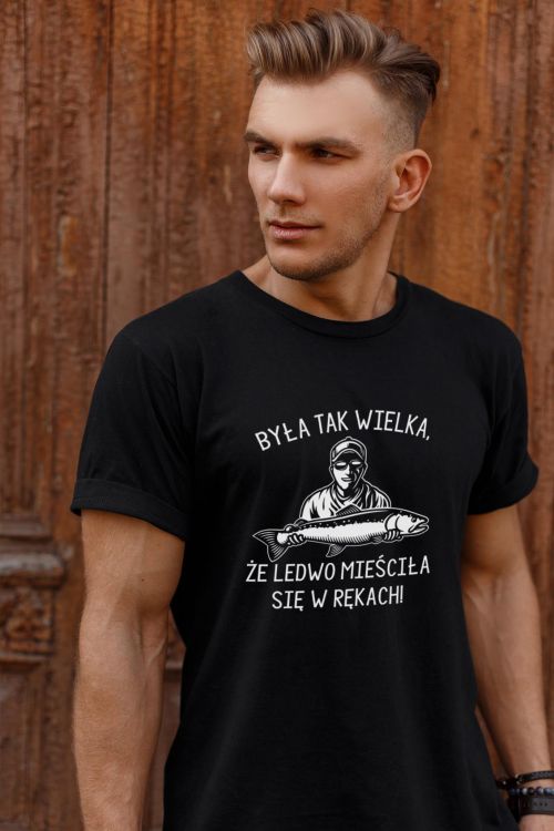 T-shirt oversize Była taka Wielka