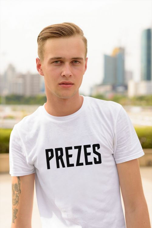 T-shirt oversize Prezes
