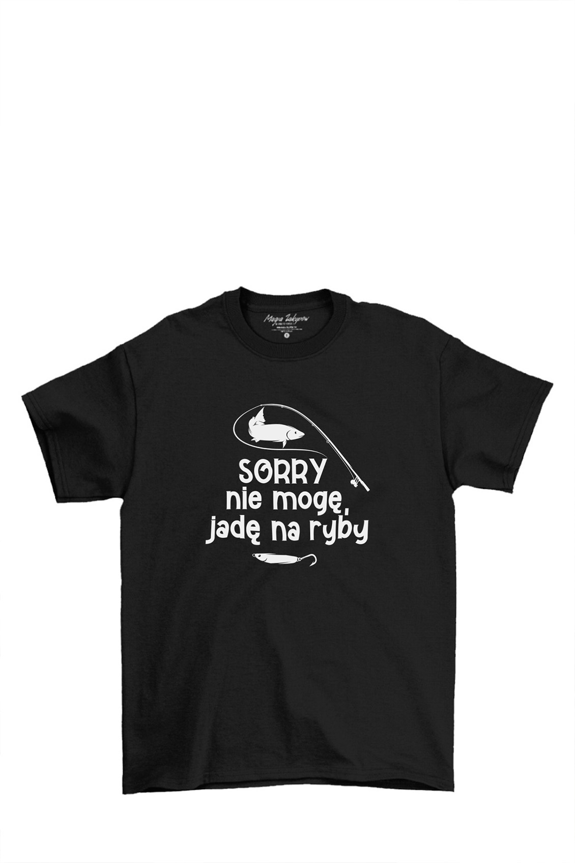 T-shirt oversize Sorry jadę na Ryby