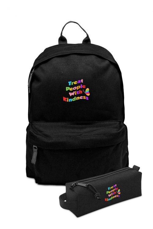 Zestaw Plecak Simple i piórnik Treat People