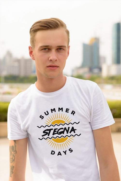 T-shirt oversize Summer Days Stegna