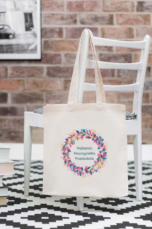 Torba Bawełniana Najlepsza Nauczycielka Przedszkola