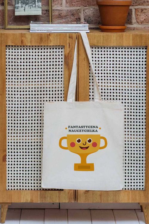 Torba Bawełniana Puchar Nauczycielka