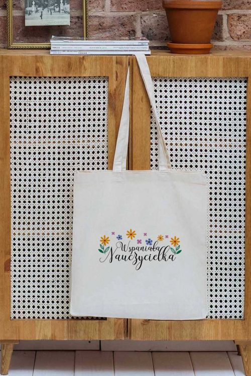 Torba Bawełniana Wspaniała Nauczycielka