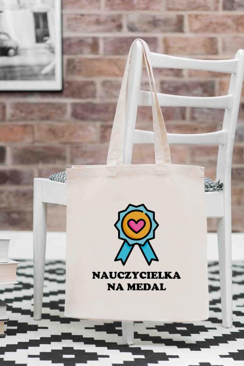Torba eko Nauczycielka na Medal