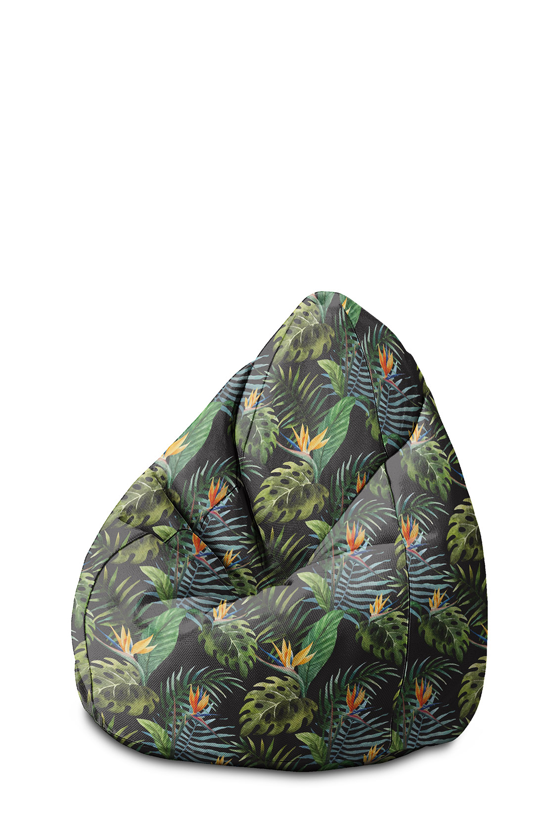 Puf Akwarela na Czarnym