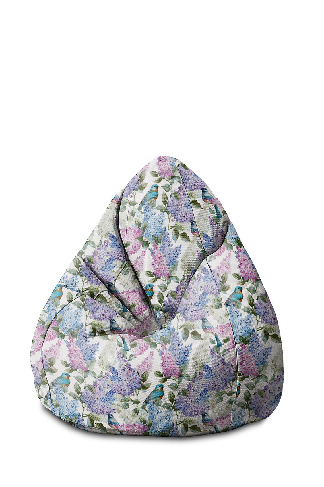 Puf Ptaki w Kwiatach