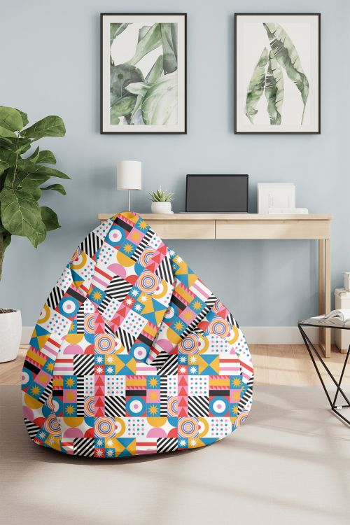 Puf Geometric Mosaic