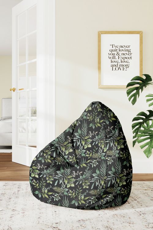 Puf Watercolor Elegant Floral