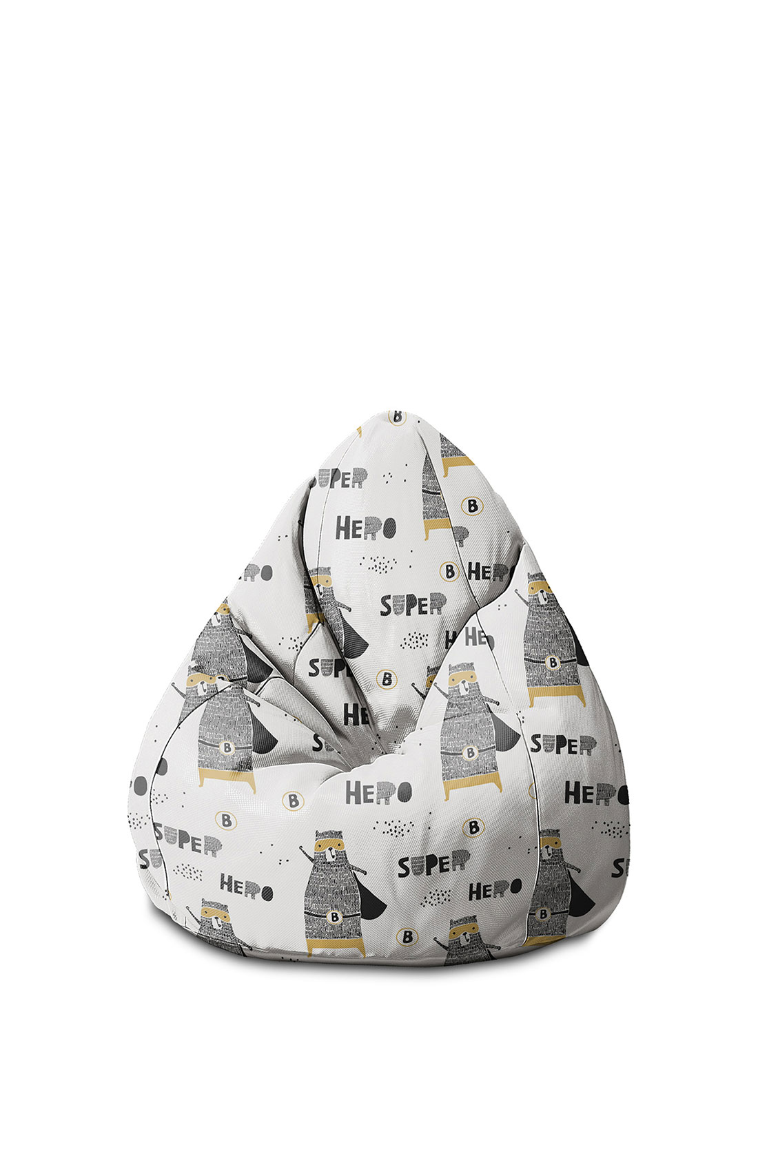 Puf dziecięcy Miś Superbohater