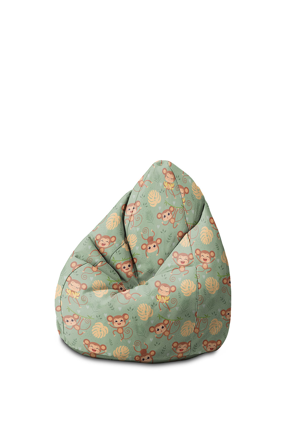 Puf dziecięcy Monkey on Jungle