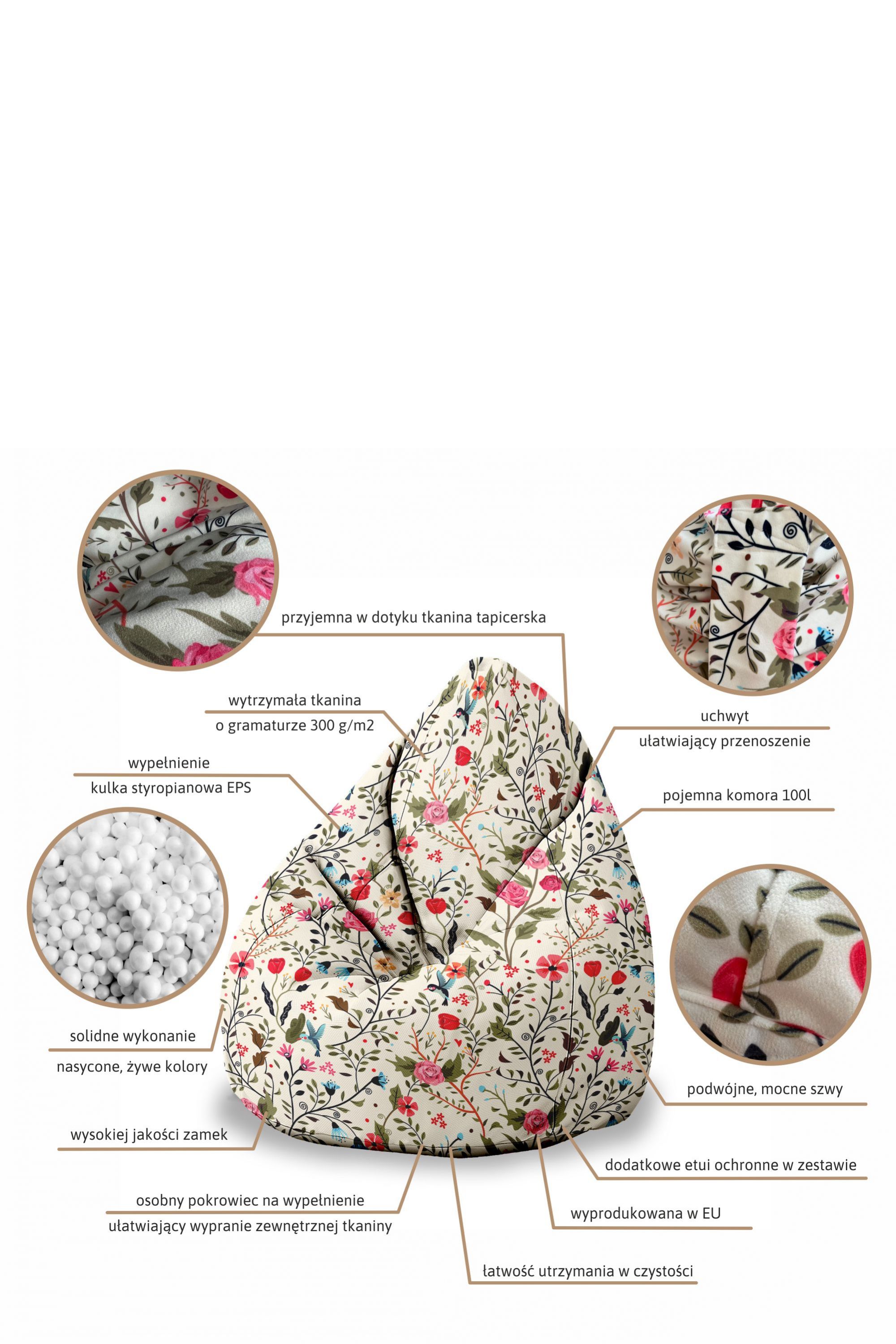 Puf dziecięcy Vehicle Pattern