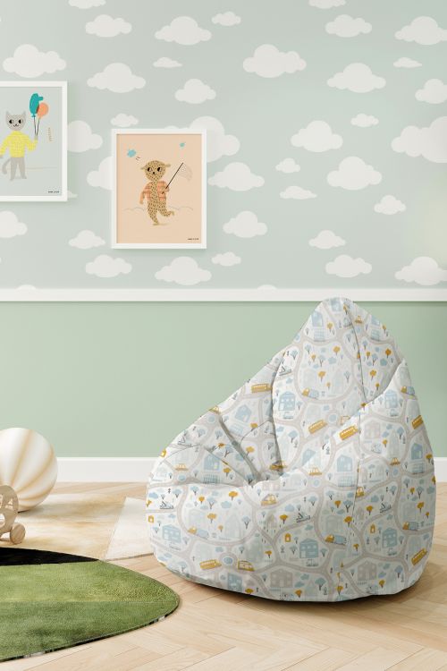 Puf dziecięcy On the Road