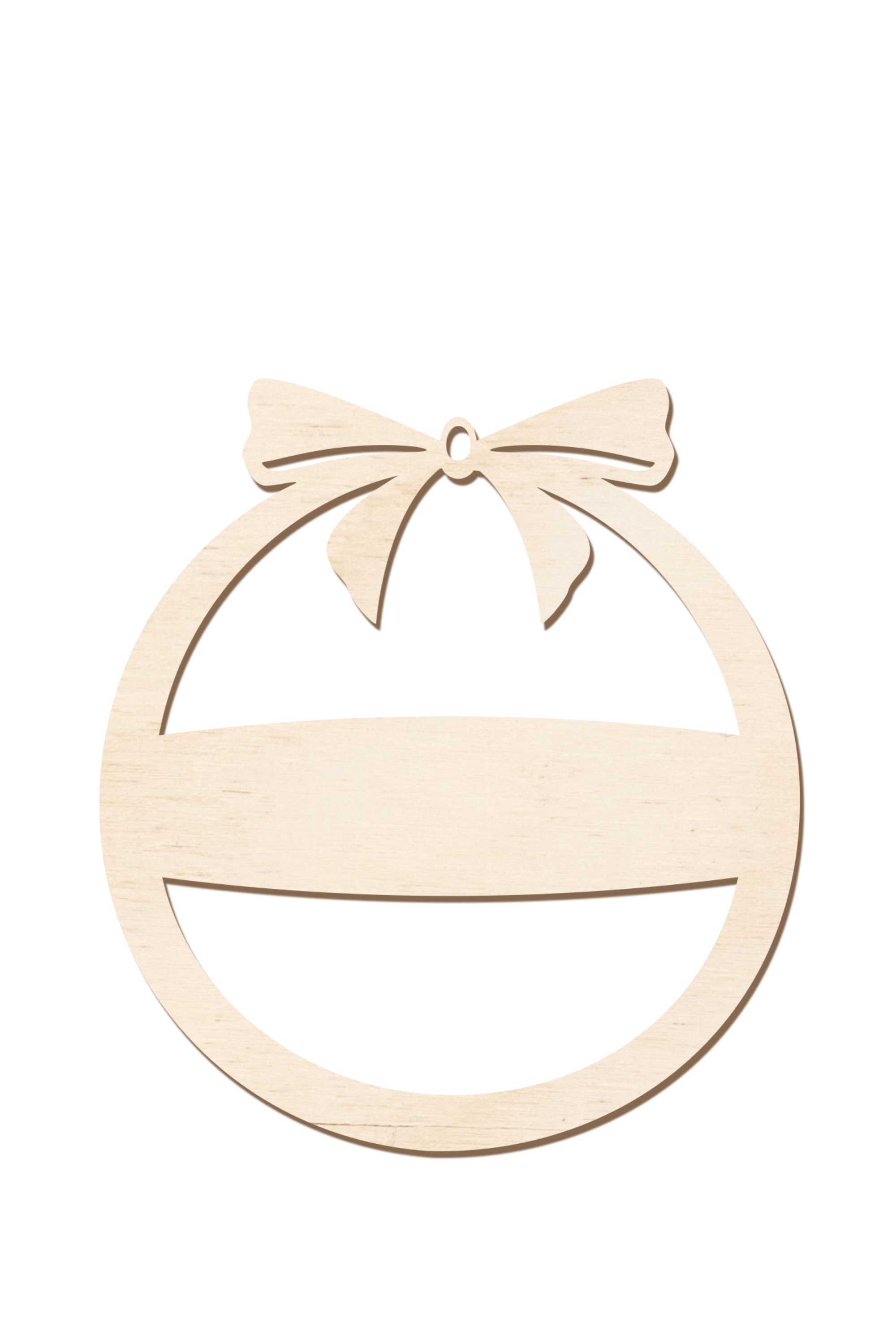 Zawieszka ze sklejki Personalizacja Basic