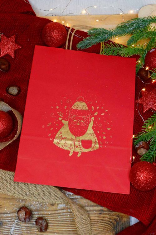 Torba prezentowa Wesoły Mikołaj