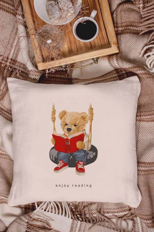 Poduszka Bawełniana Enjoy Reading