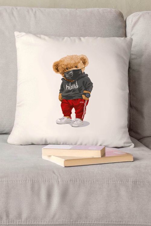 Poduszka Bawełniana Hello Sport