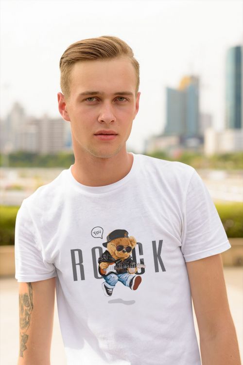 T-shirt oversize You Rock