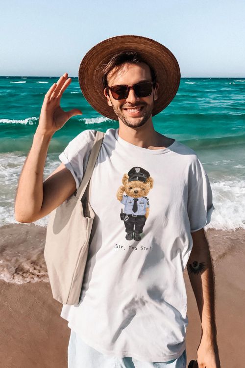 T-shirt oversize Yes Sir