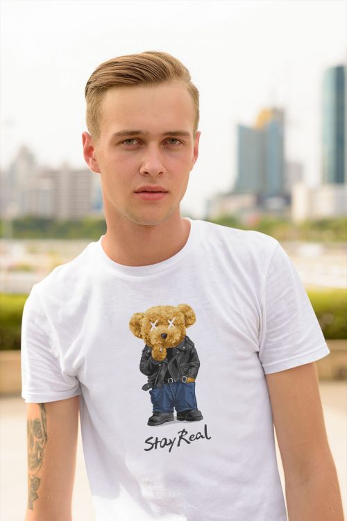 T-shirt oversize Stay Real