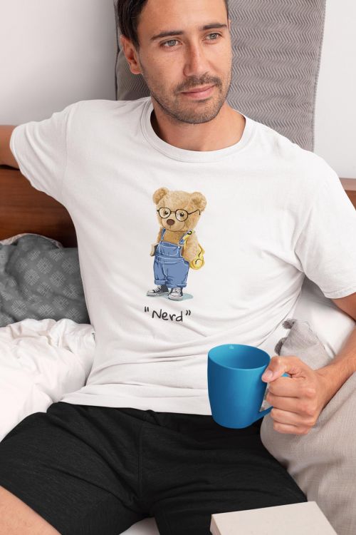 T-shirt oversize Nerd