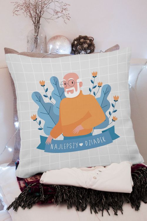 Poduszka Najlepszy Dziadek 2