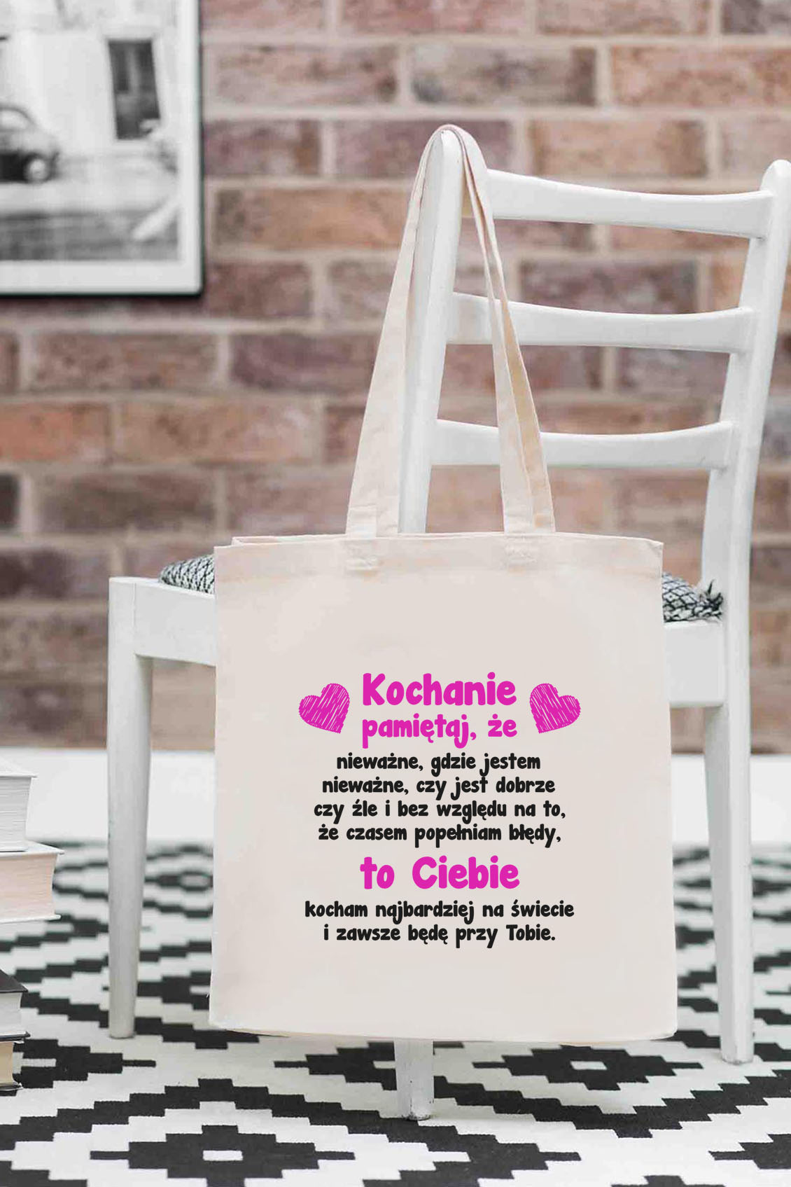Torba Bawełniana Kochanie Pamiętaj