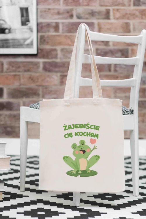 Torba Bawełniana Żajebiście Cię Kocham