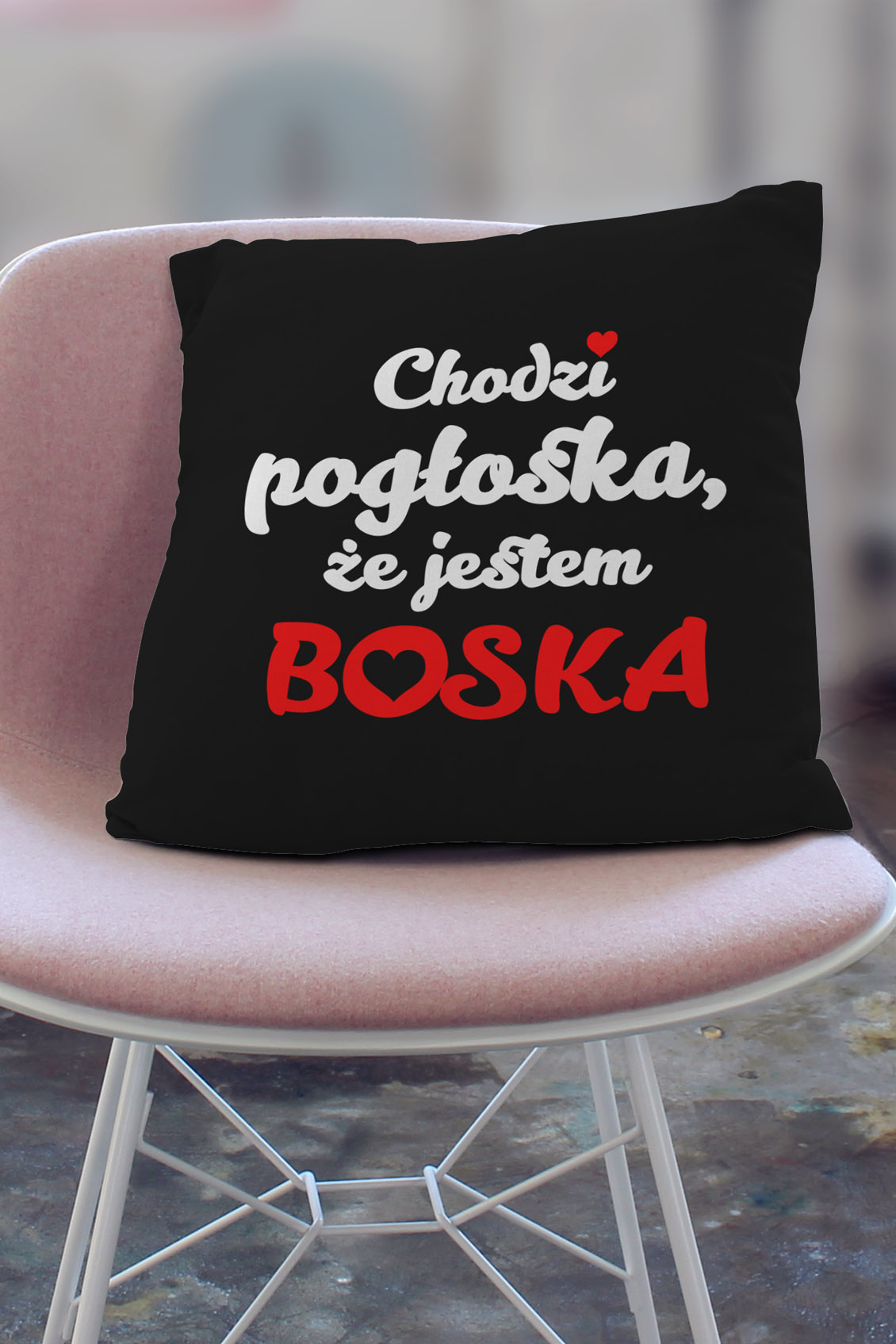Poduszka Chodzi Pogłoska że Jestem Boska