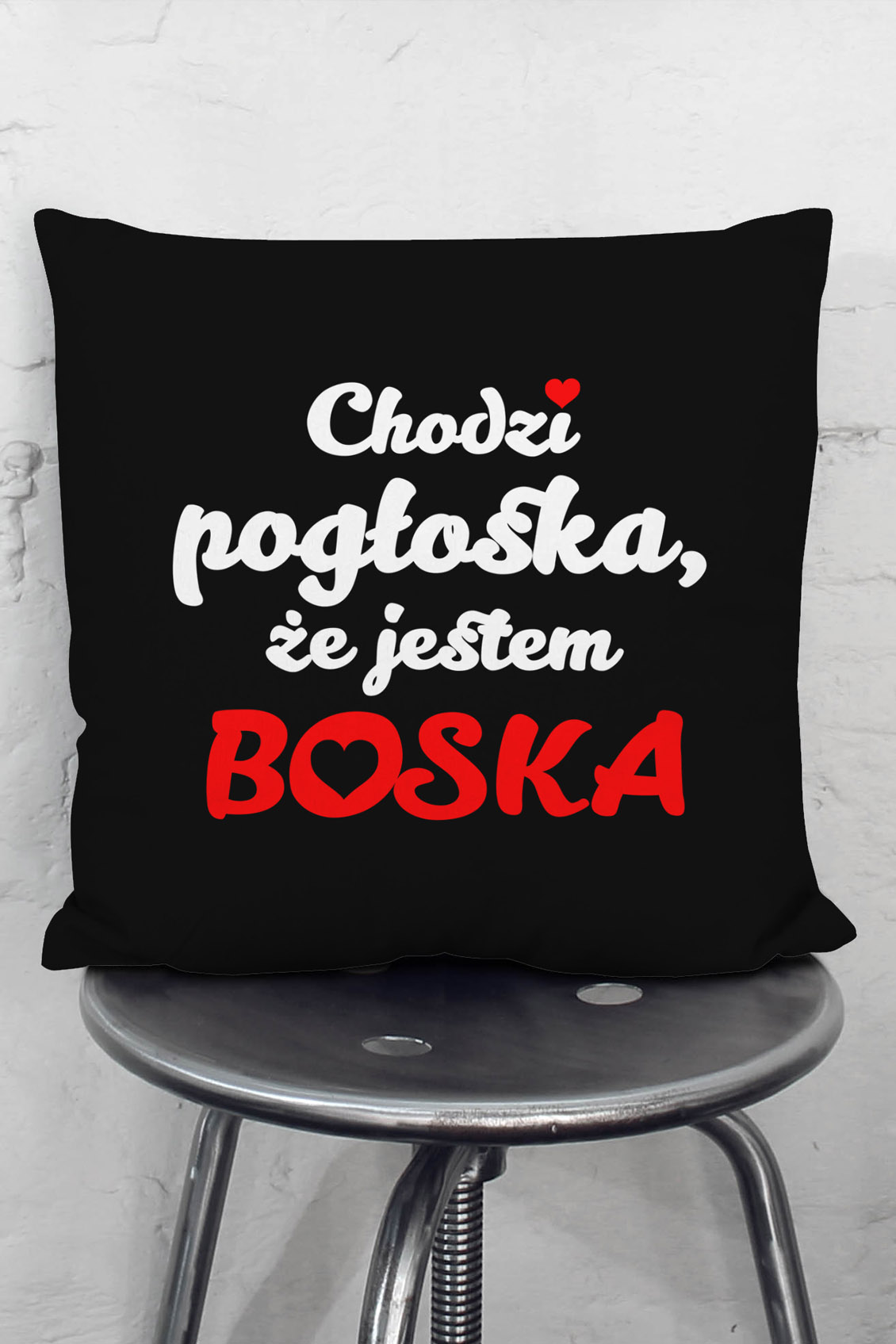 Poduszka Chodzi Pogłoska że Jestem Boska