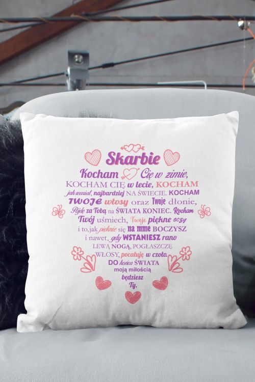 Poduszka Skarbie Serce