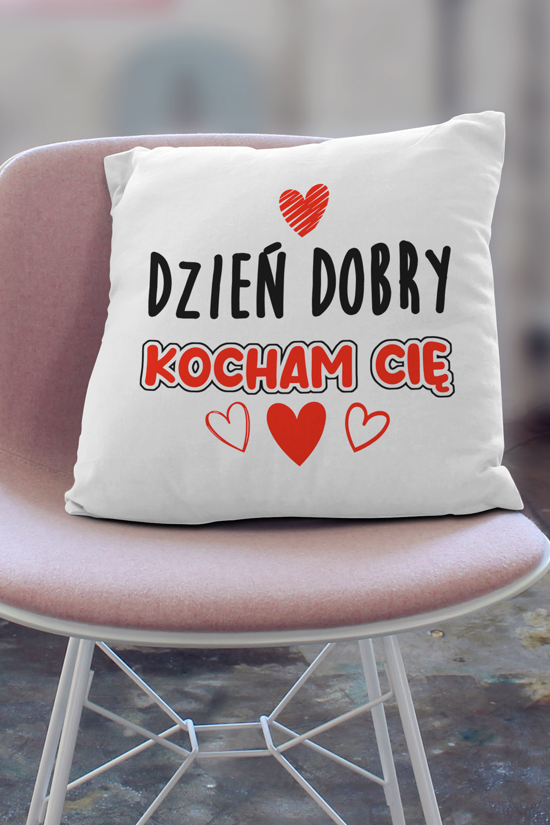 Poduszka Kocham Cię 